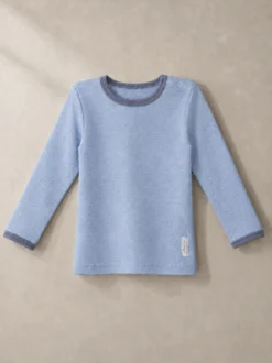 Baby Shirt mit Wolle-Seide