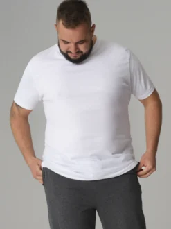 Basic Shirt kurzarm Rundhals