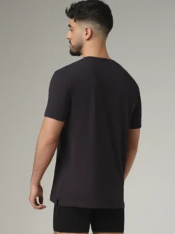 Basic Shirt kurzarm V-Ausschnitt