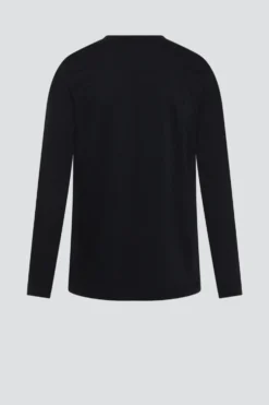 Basic Shirt langarm Rundhals