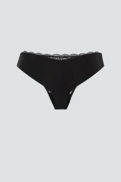 Brasil-Slip mit Spitze