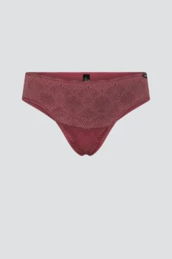 Brasil-Slip mit Spitze