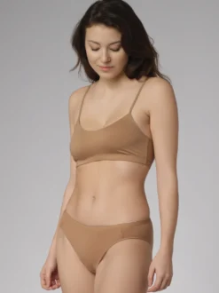 Bustier aus Pima-Baumwolle und Micromodal