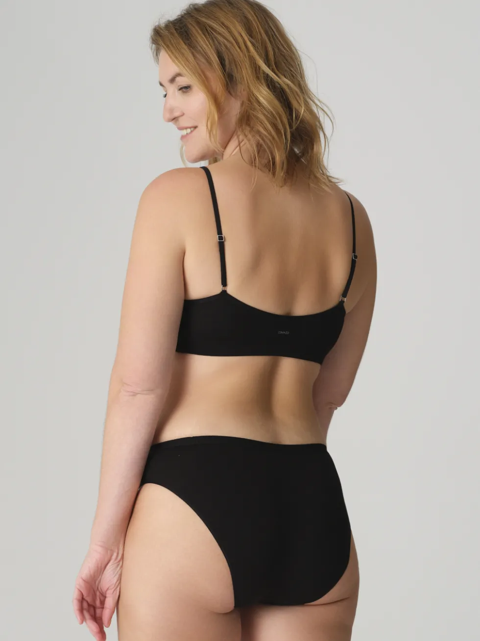 Bustier aus Pima-Baumwolle und Micromodal