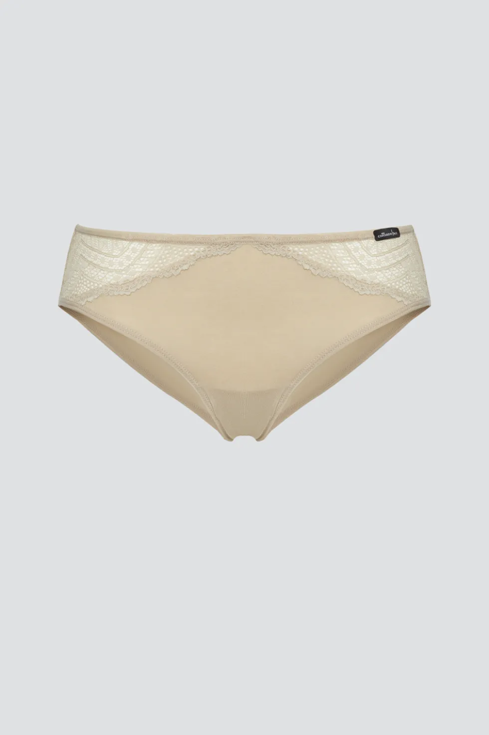 Jazz-Pants aus Modal mit zarter Spitze