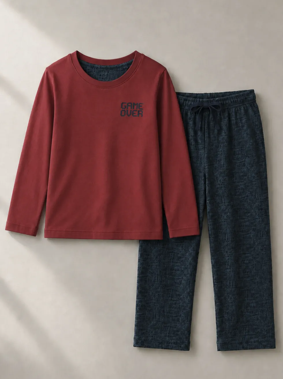 Jungen Schlafanzug aus 100% Baumwolle
