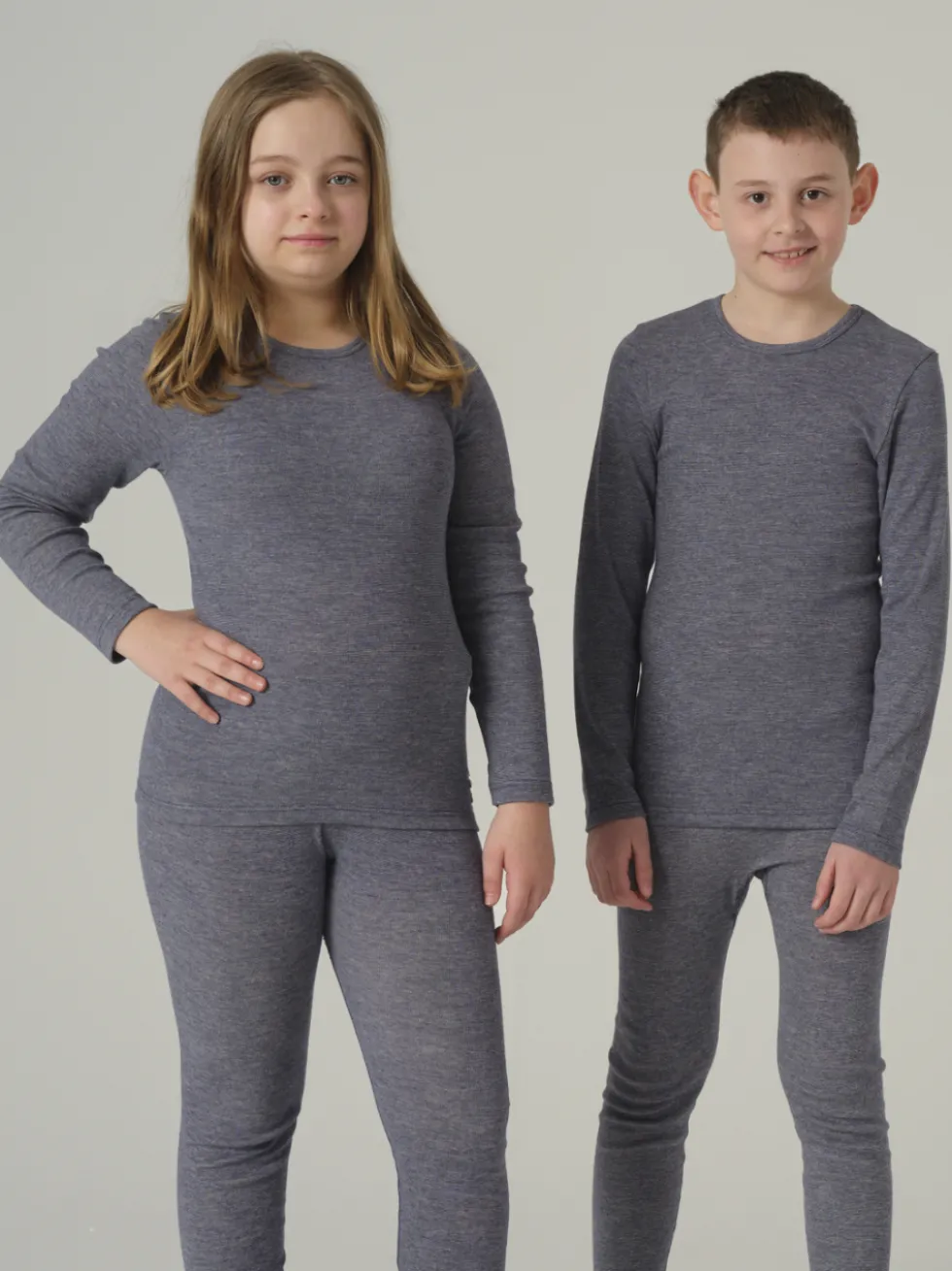 Kinder Shirt mit Wolle-Seide