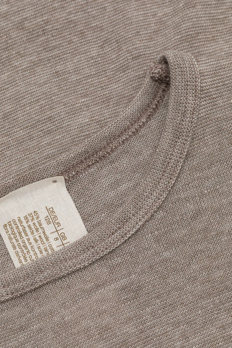 Kinder Shirt mit Wolle-Seide