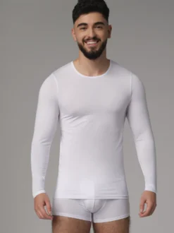 Langarmshirt aus recyceltem Polyester