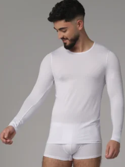 Langarmshirt aus recyceltem Polyester