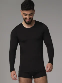 Langarmshirt aus recyceltem Polyester
