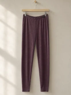Leggings aus Merinowolle & Seide