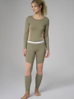 100 % Merinowolle-Hose für Damen | 190 g/m² | Exzellenter Wärmeschutz