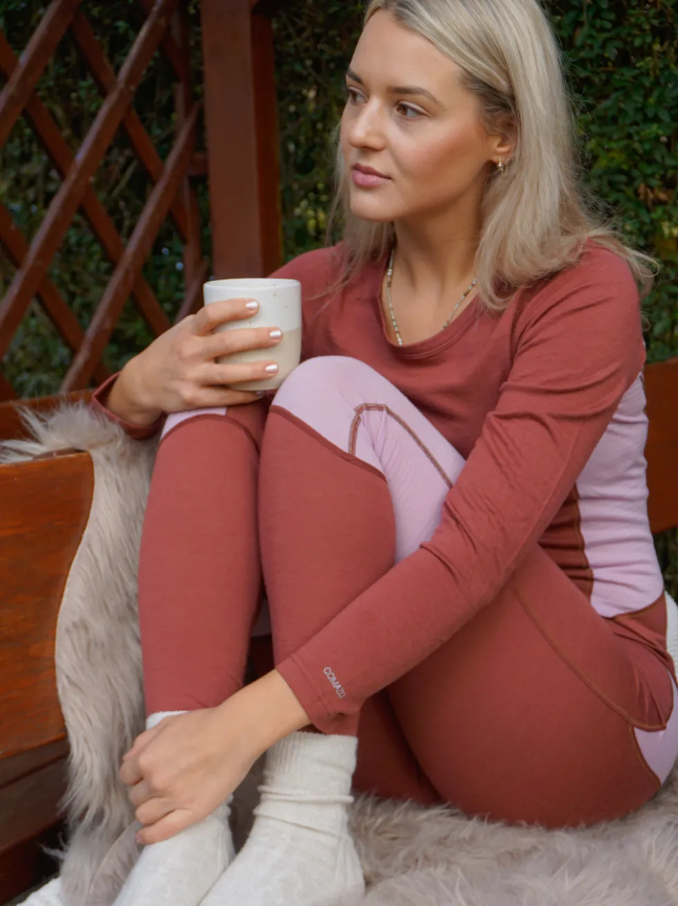 100 % Merinowolle-Hose für Damen | 190 g/m² | Exzellenter Wärmeschutz