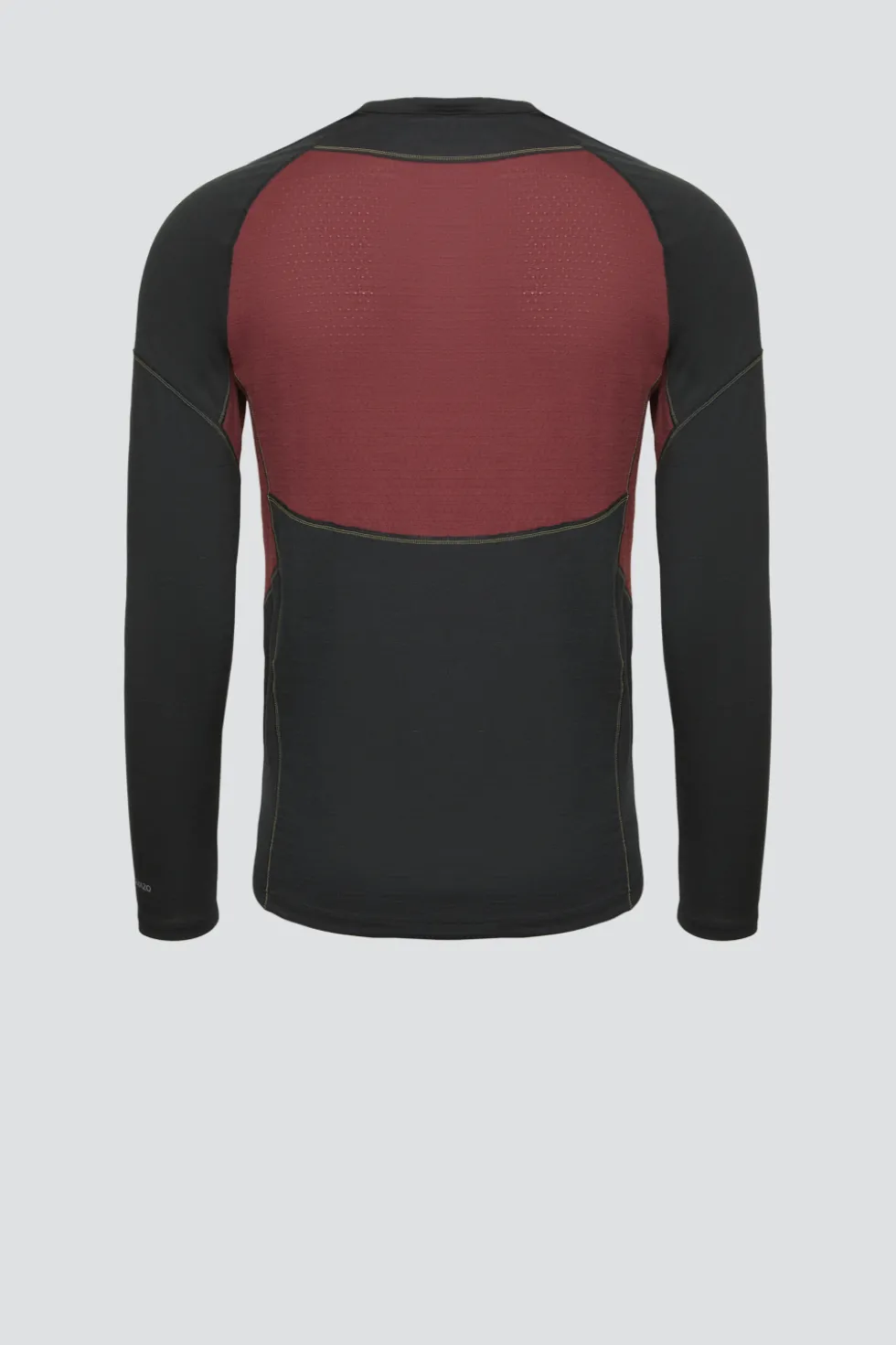 100 % Merinowolle-Shirt langarm | 190 g/m² | Hervorragendes Sweatmanagement dank integrierten Mesh-Einsätzen