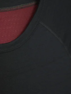 100 % Merinowolle-Shirt langarm | 190 g/m² | Hervorragendes Sweatmanagement dank integrierten Mesh-Einsätzen