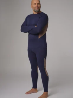 100 % Merinowolle-Shirt langarm | 190 g/m² | Hervorragendes Sweatmanagement dank integrierten Mesh-Einsätzen