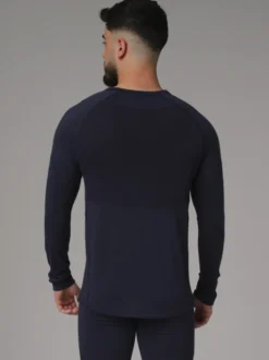 100 % Merinowolle-Shirt langarm | 190 g/m² | Hervorragendes Sweatmanagement dank integrierten Mesh-Einsätzen