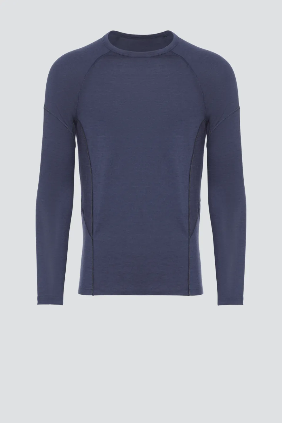 100 % Merinowolle-Shirt langarm | 190 g/m² | Hervorragendes Sweatmanagement dank integrierten Mesh-Einsätzen