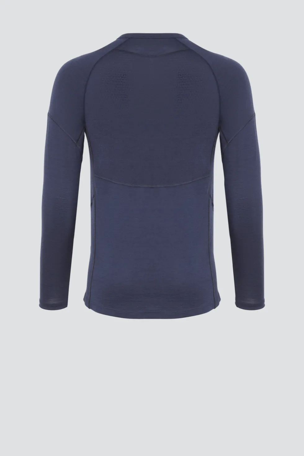 100 % Merinowolle-Shirt langarm | 190 g/m² | Hervorragendes Sweatmanagement dank integrierten Mesh-Einsätzen