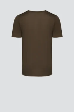 Shirt aus Wolle-Lyocell-Mischqualität mit Motivdruck