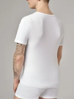 Shirt kurzarm aus Feinripp-Qualität