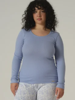 Shirt langarm aus Bio-Baumwolle
