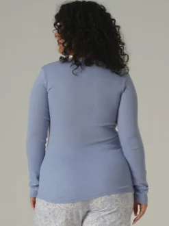 Shirt langarm aus Bio-Baumwolle