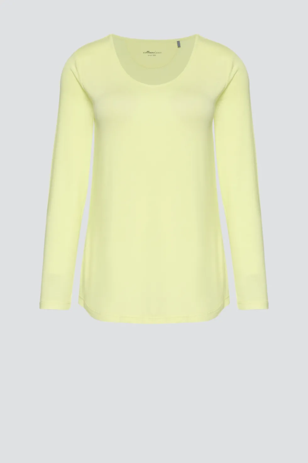 Shirt langarm aus Micromodal