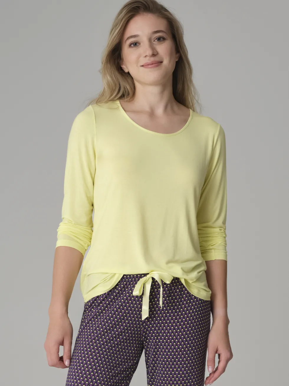 Shirt langarm aus Micromodal
