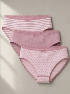 Slips 3er Pack aus Bio-Baumwolle, Fairtrade