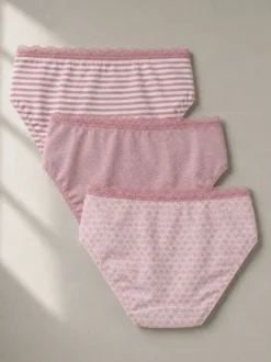 Slips 3er Pack aus Bio-Baumwolle, Fairtrade