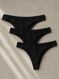 String 3er Pack aus Bio-Baumwolle, Fairtrade