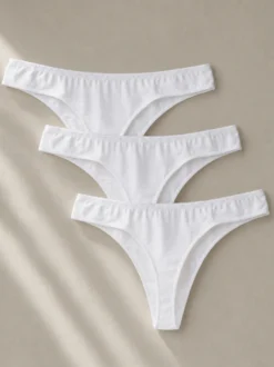 String 3er Pack aus Bio-Baumwolle, Fairtrade